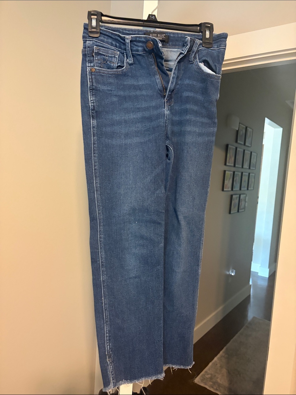 Light Blue Women’s Straight-Leg Jeans - Blue size 1/25